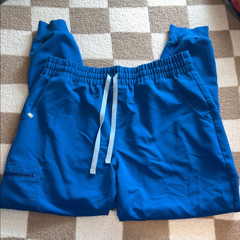 Figs Royal Blue Uman Joggers